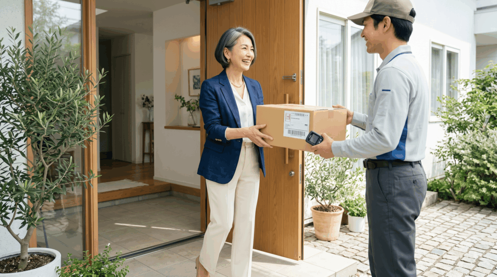 ハリのある若々しい体を取り戻し、自信を持って宅急便を受け取れるように